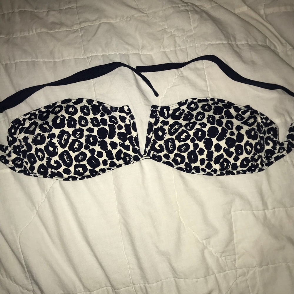 Hollister strapless bikini top